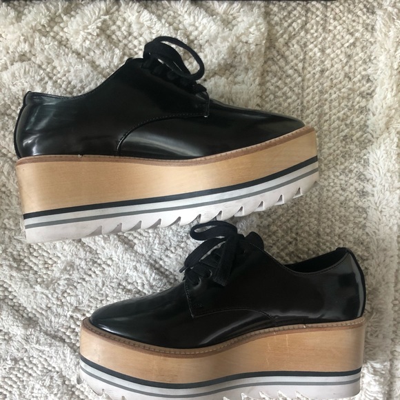 WORN ONCE Jeffrey Campbell platform loafers - Picture 1 of 5